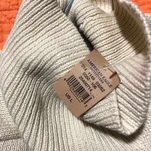 Beige Turtleneck with pattern